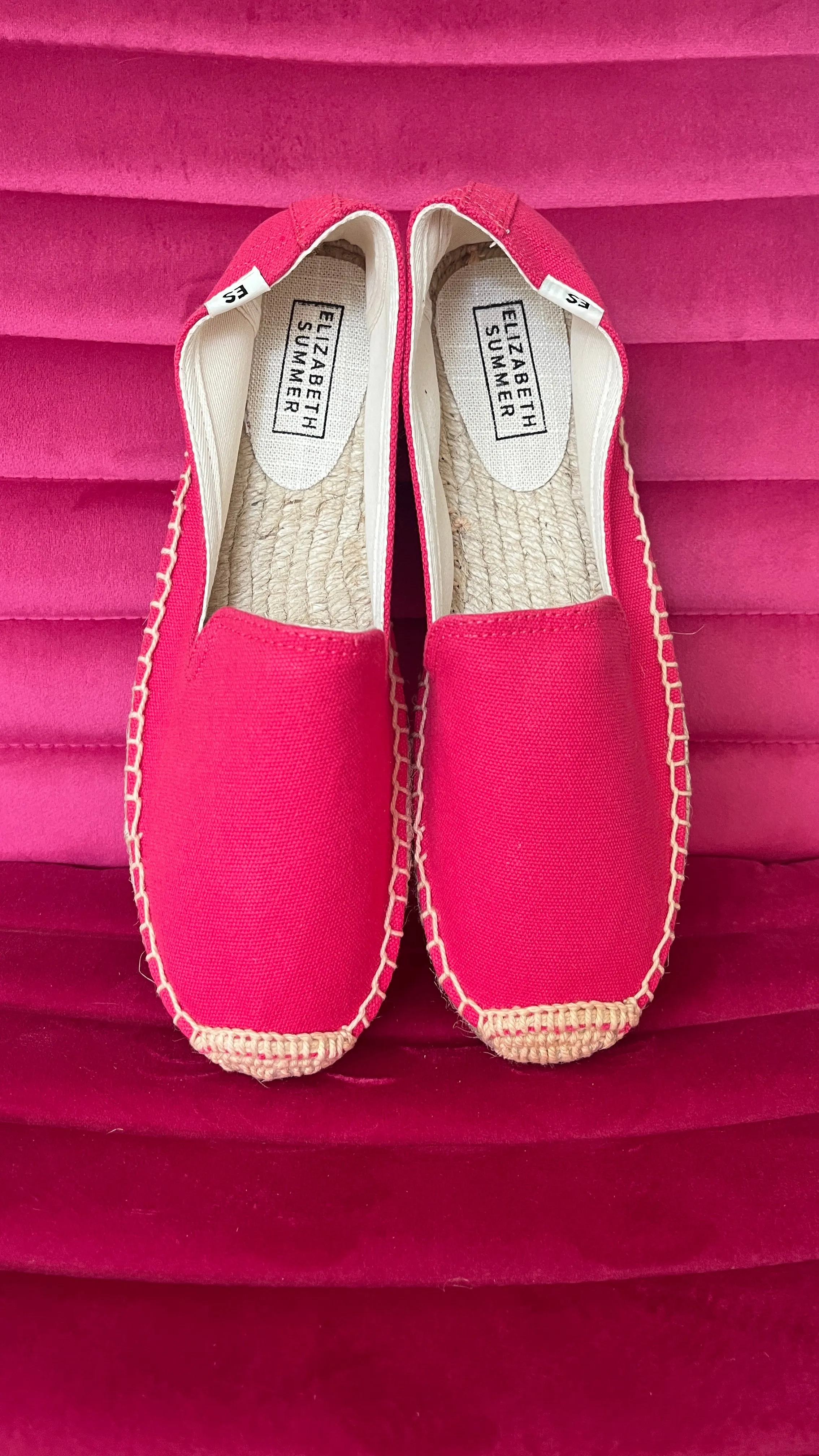 Espadrilles - Hot Pink