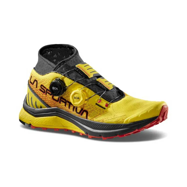 La Sportiva Jackal II Boa Mens Trail Running Shoe - Yellow/Black