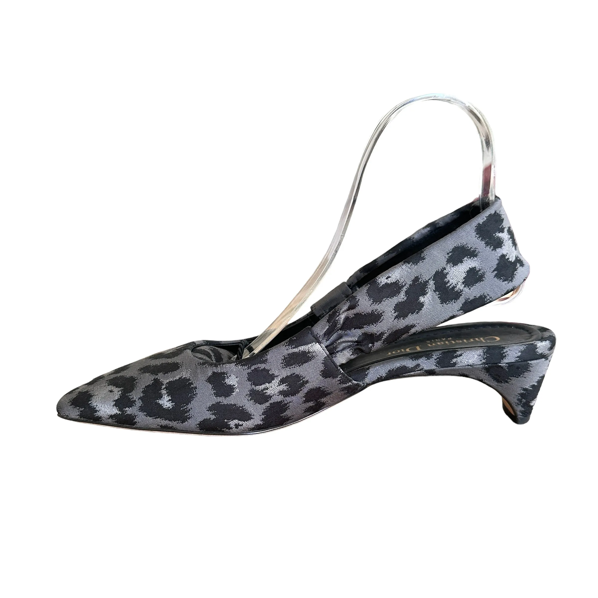 Leopard Slingback Shoes - 8.5