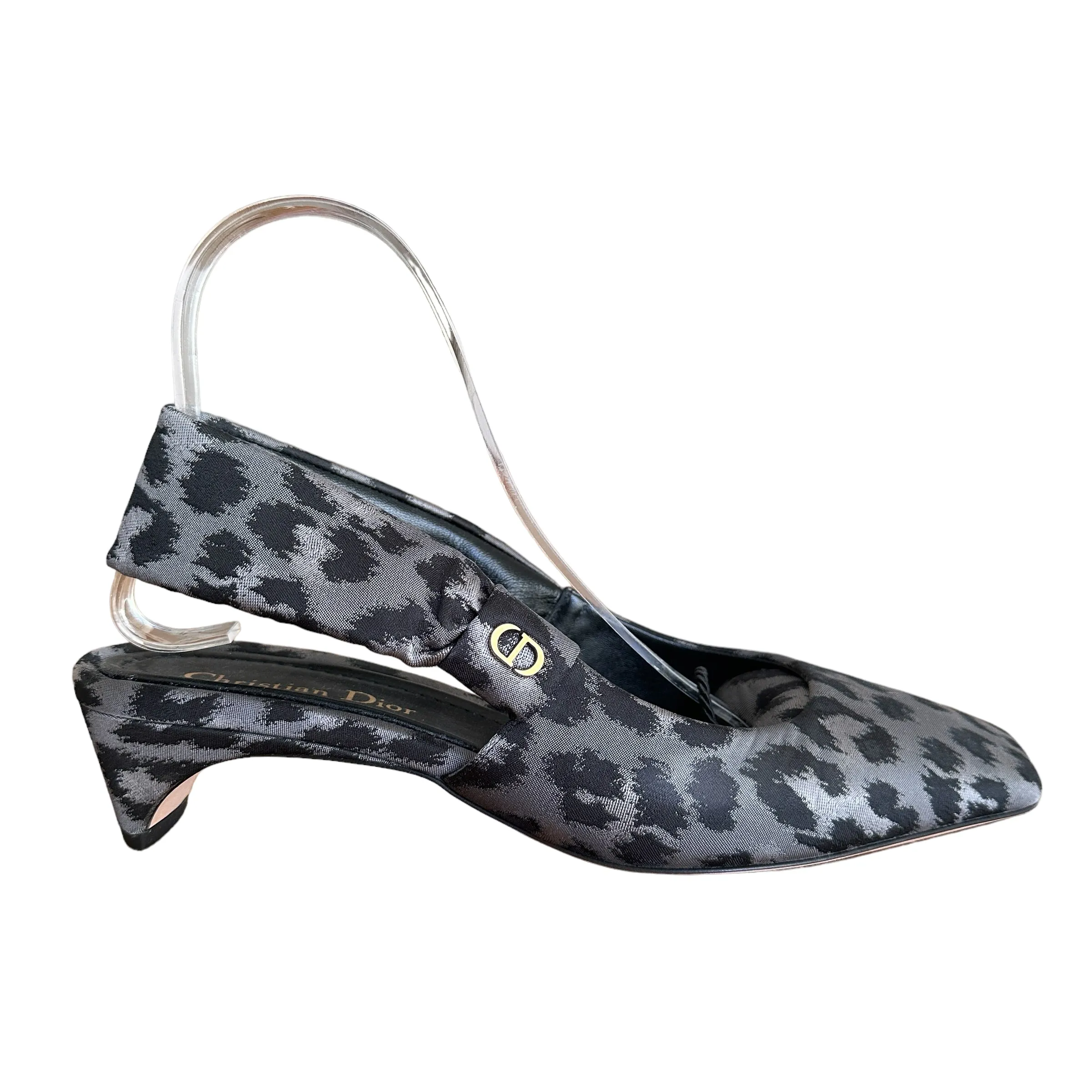 Leopard Slingback Shoes - 8.5