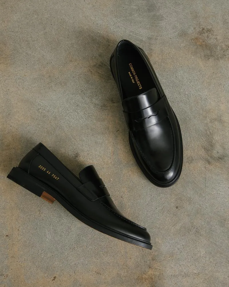 Loafer in Leather Black