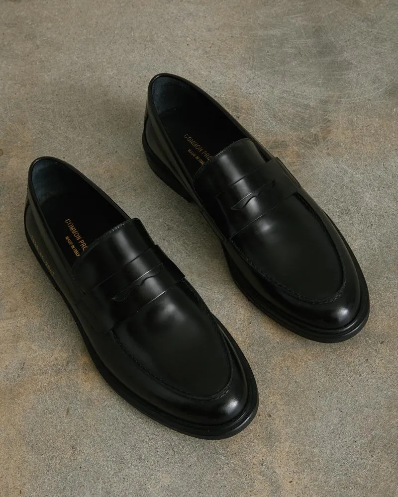 Loafer in Leather Black