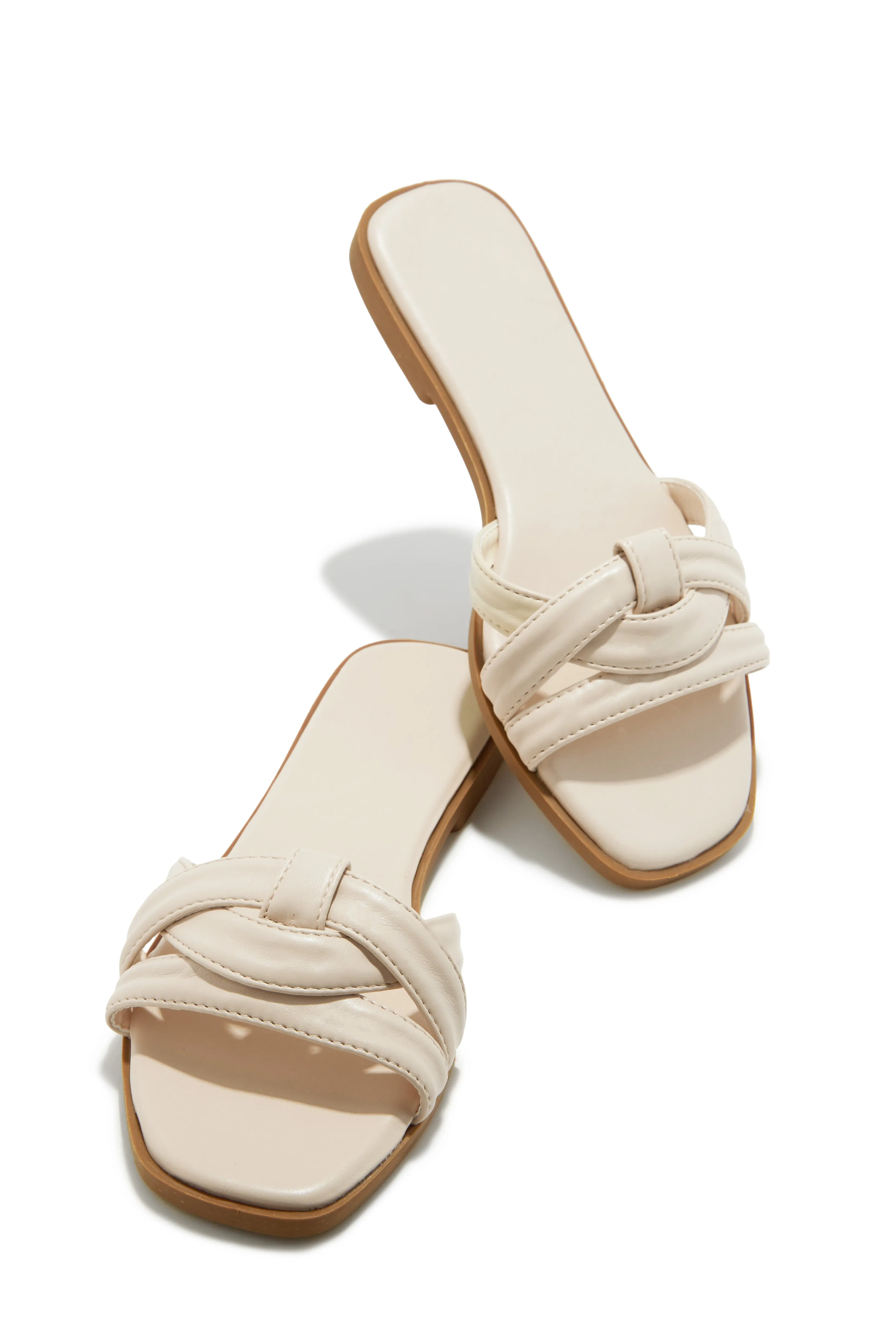 Maile Slip On Sandals - Tan