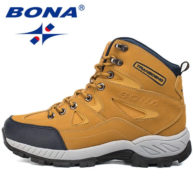 Men Hiking Shoes Anti-Slip Outdoor Sport Shoes Walking Trekking Climbing Sneakers Zapatillas Comfortable Boots