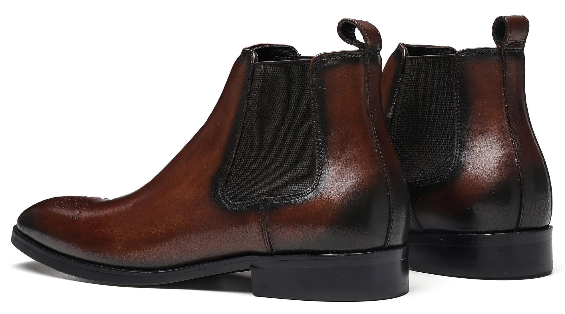 Men's Leather Dress Formal Chelsea Boots