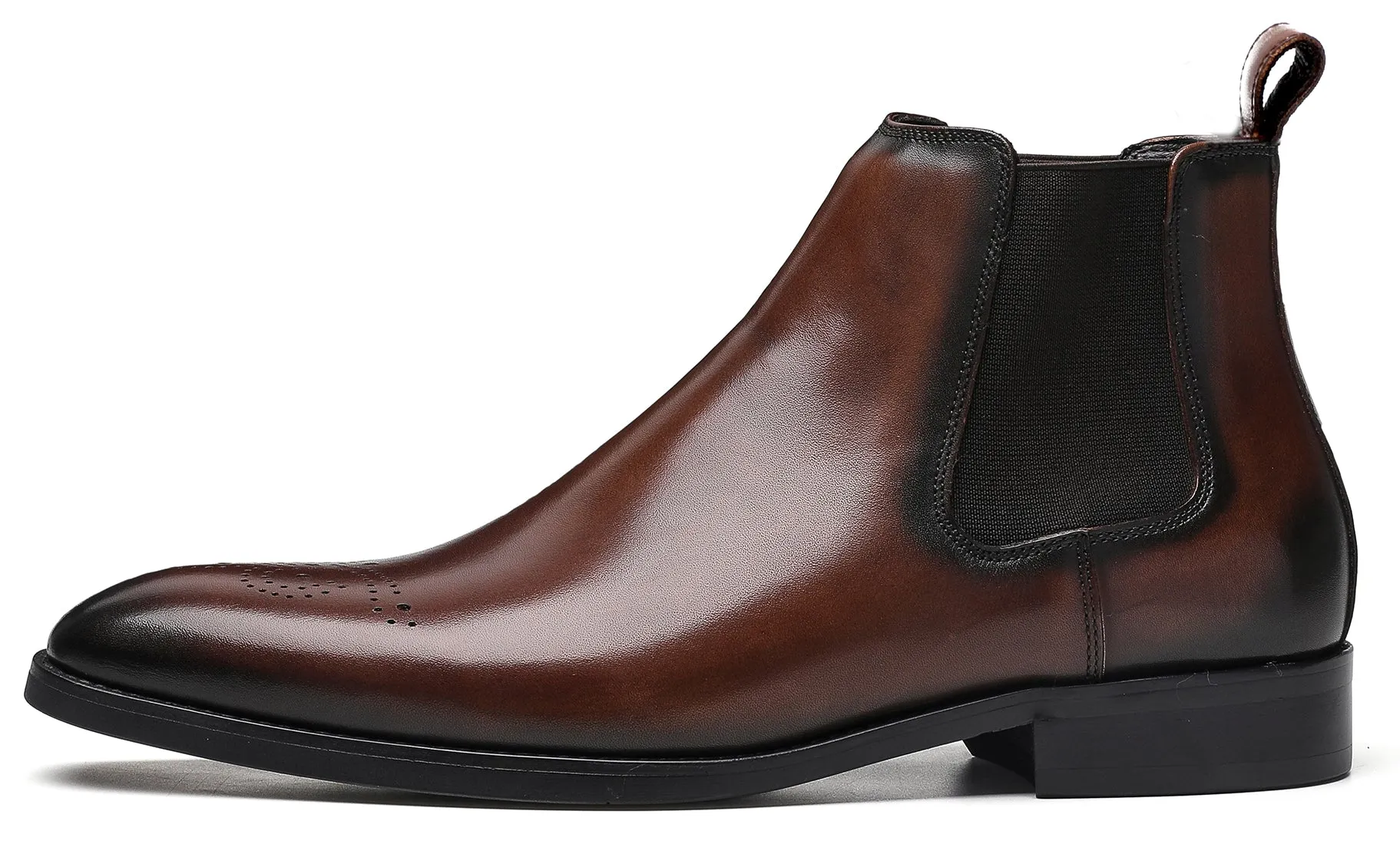 Men's Leather Dress Formal Chelsea Boots