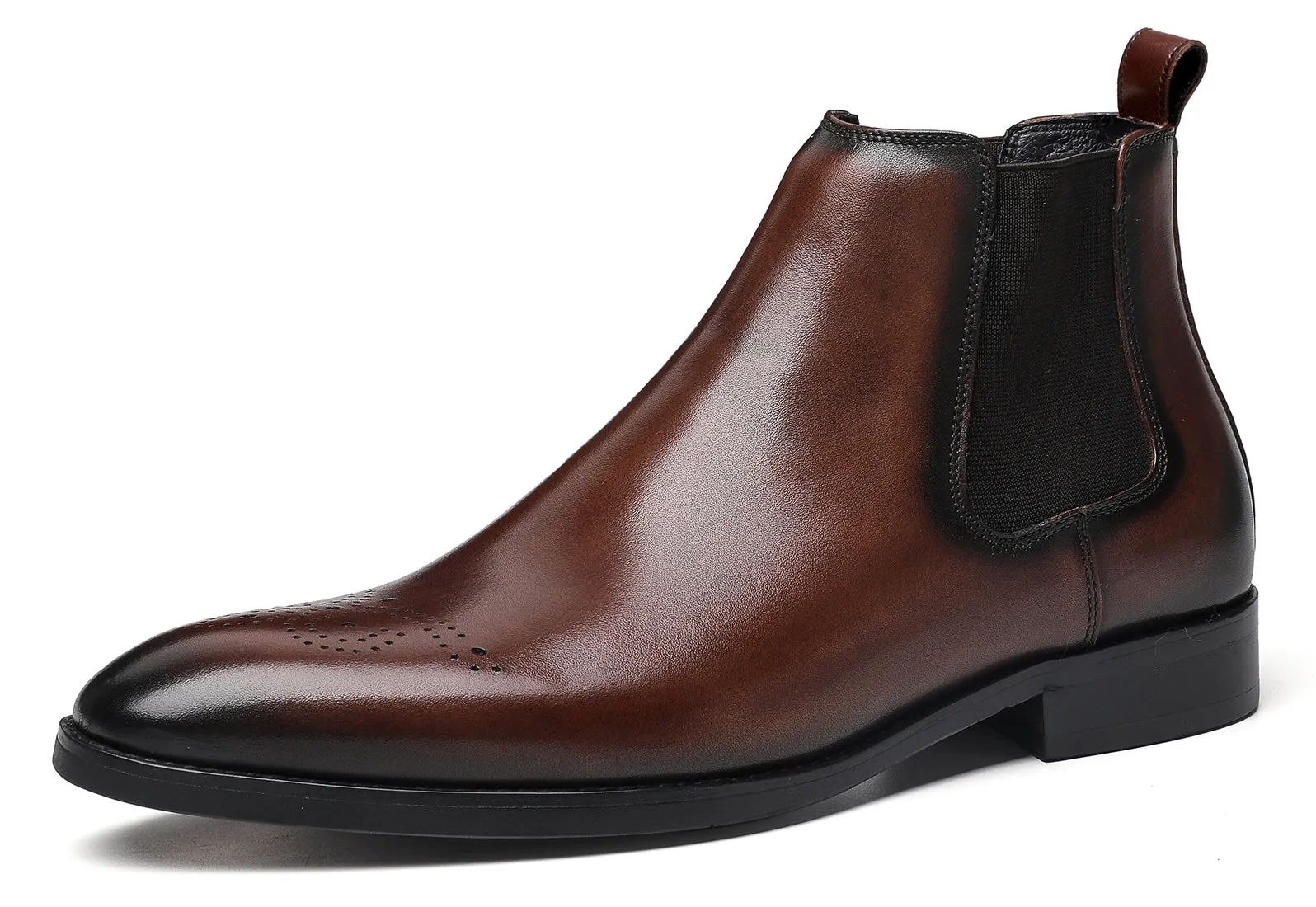 Men's Leather Dress Formal Chelsea Boots