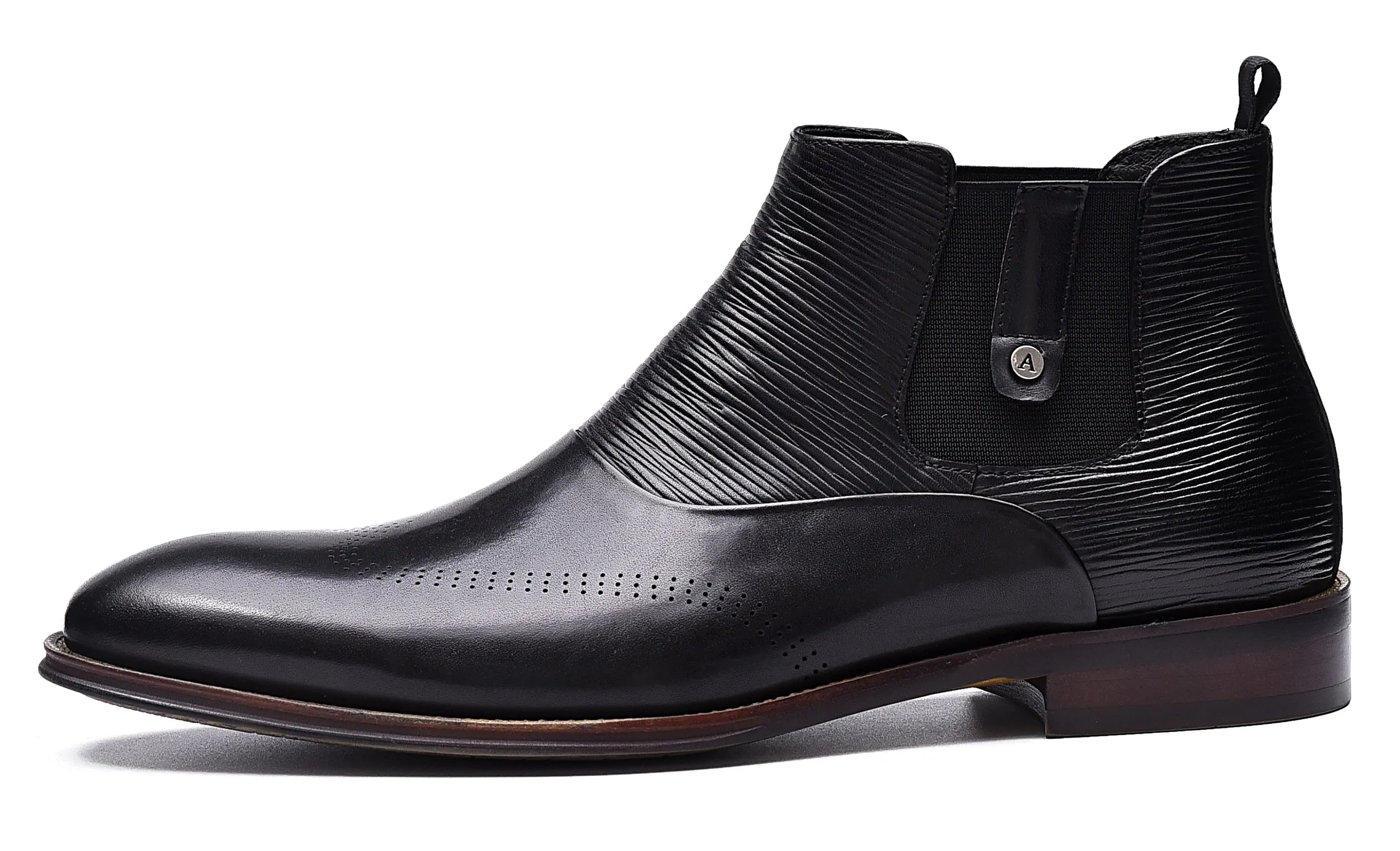 Men's Leather Fashion Chelsea Boots