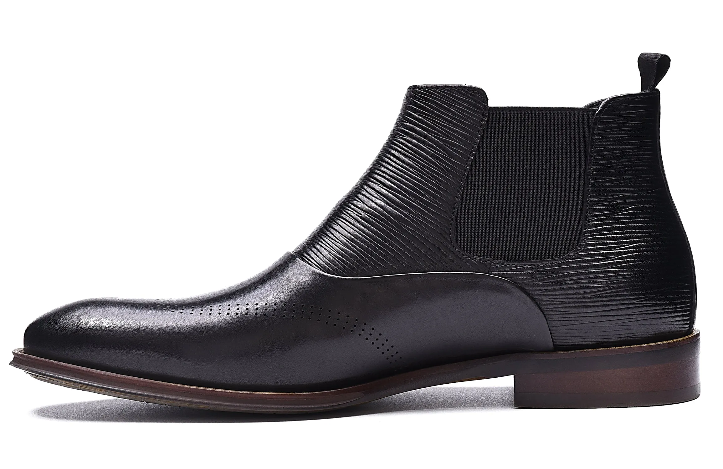 Men's Leather Fashion Chelsea Boots