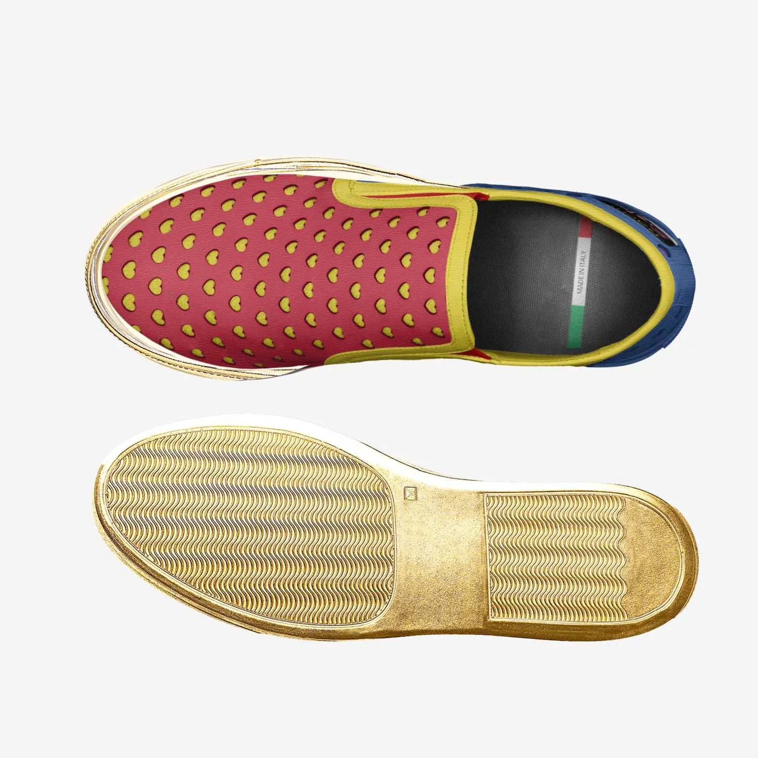 RACHVID EZINNE HEARTS SLIP-ON