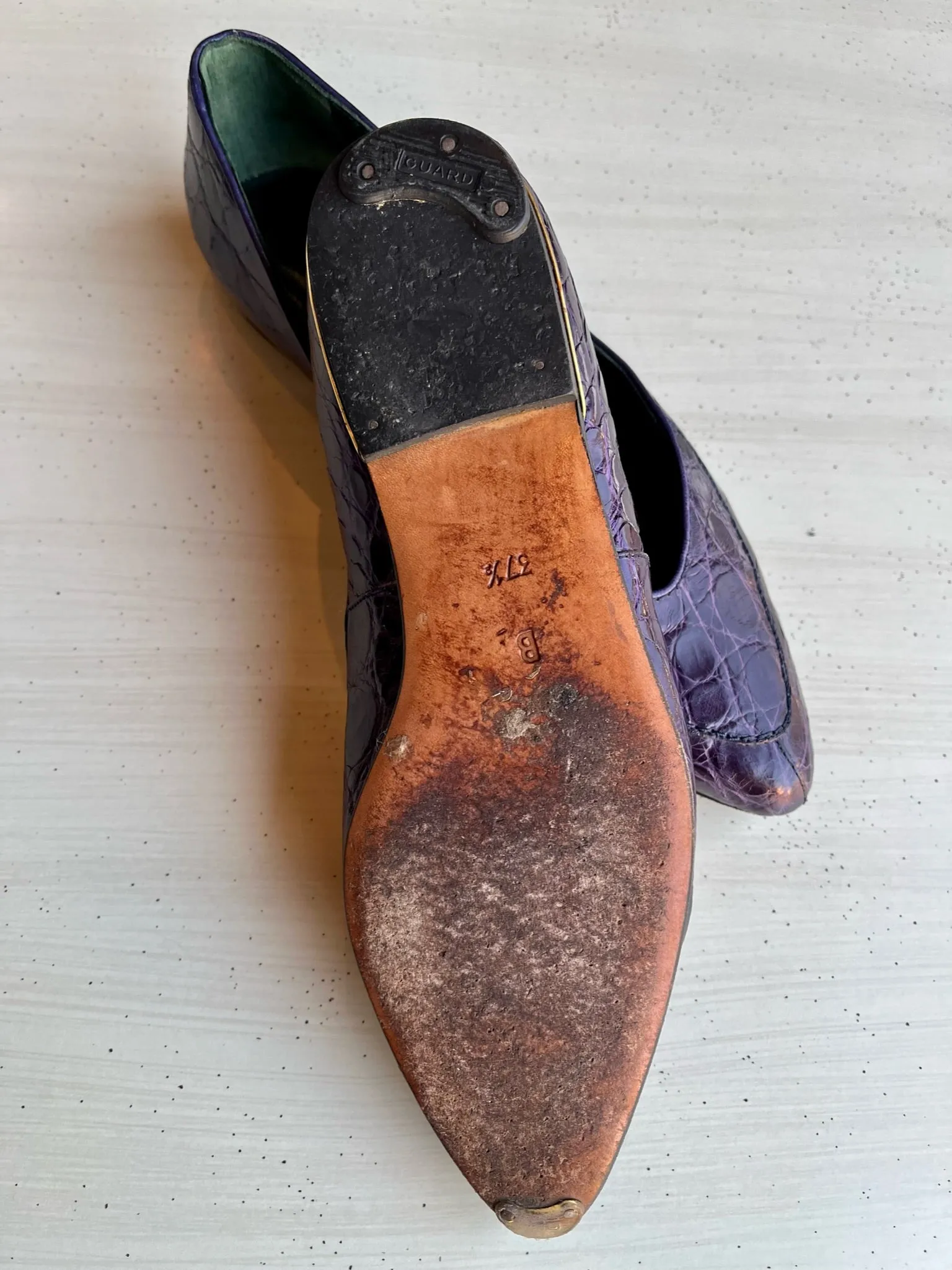 Rare 1980s Gucci Flats