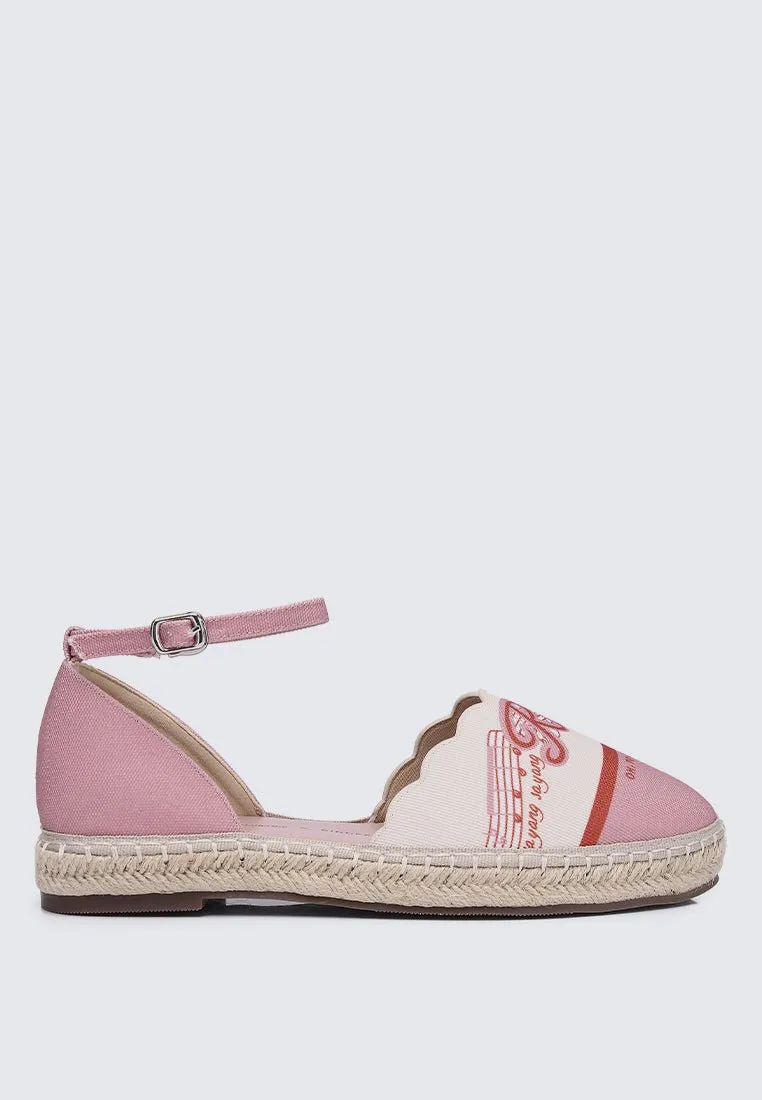 Rasa Sayang Comfy Espadrilles In Blush