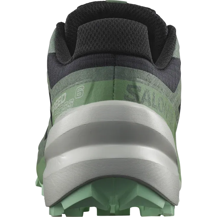 Salomon Speedcross 6 Shoes (Women's) Black / Laurel Wreath / Green Ash