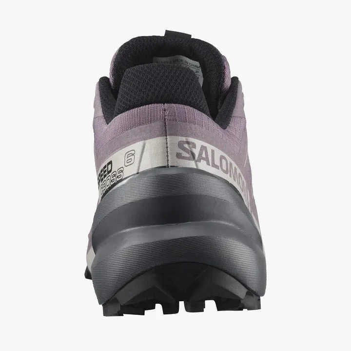 Salomon Speedcross 6 Shoes (Women's) Moonscape/Black/Ashes Of Roses