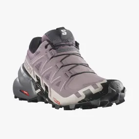 Salomon Speedcross 6 Shoes (Women's) Moonscape/Black/Ashes Of Roses