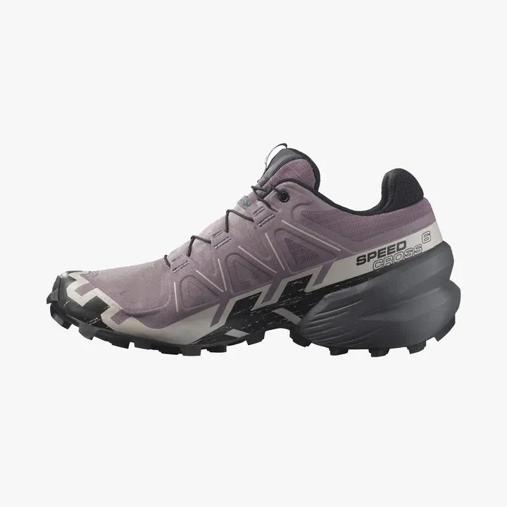 Salomon Speedcross 6 Shoes (Women's) Moonscape/Black/Ashes Of Roses